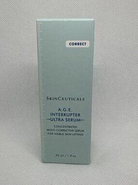 SkinCeuticals AGE Interrupter Ultra Serum 1oz 30ml Anti Aging Wrinkle Care